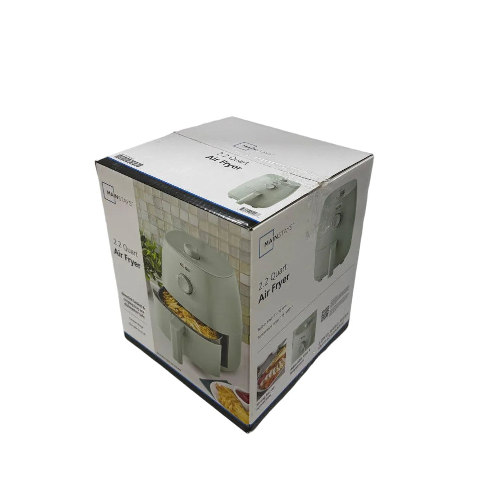 2.2 Qt Air Fryer, Sage Green - Automatic Shutoff, Nonstick